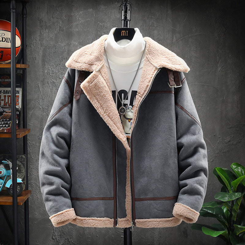 winter warm large cotton padded jacket