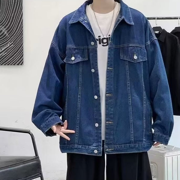 Ins Autumn Loose-fitting Denim Jacket