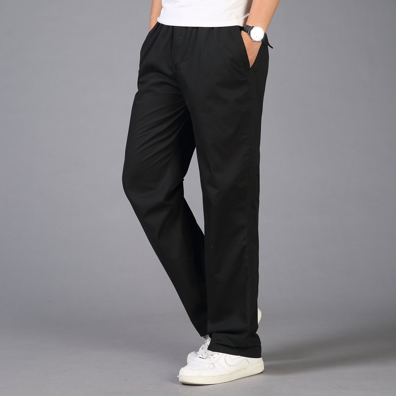 Men's casual pants plus size overalls pant