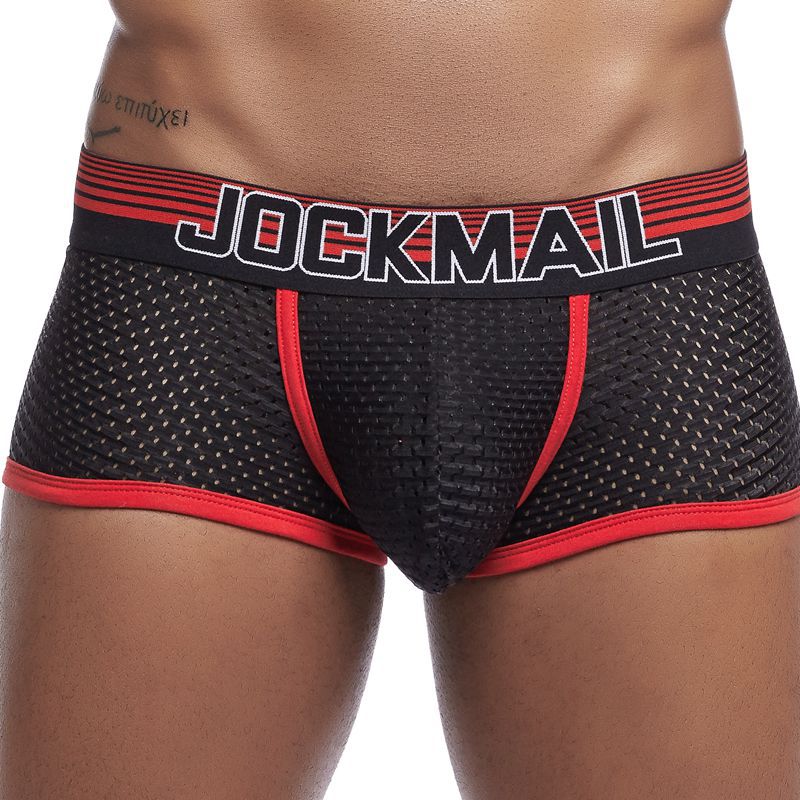 Ropa interior de malla transpirable Boxer para hombre