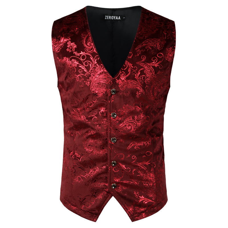 Steampunk Vest Men Suit Gilet Wedding Sleeveless vests