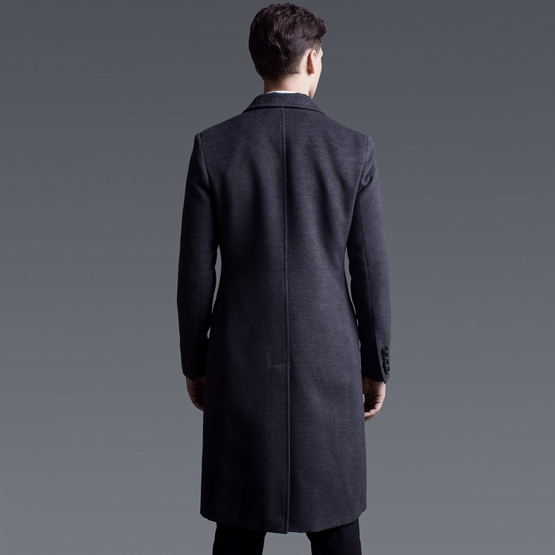 Double Breasted Long Cashmere Coat