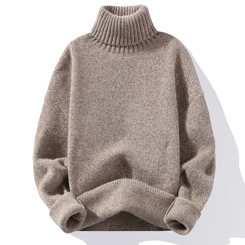 Men's Slim-fit Thickened Pullover sweater