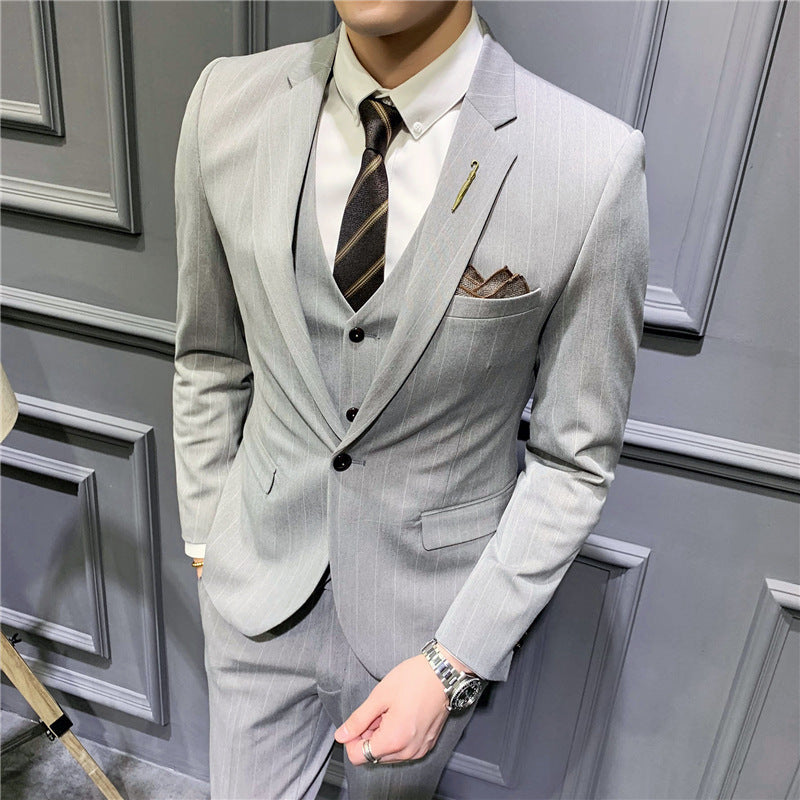 Slim Handsome Groom Wedding Dress suit