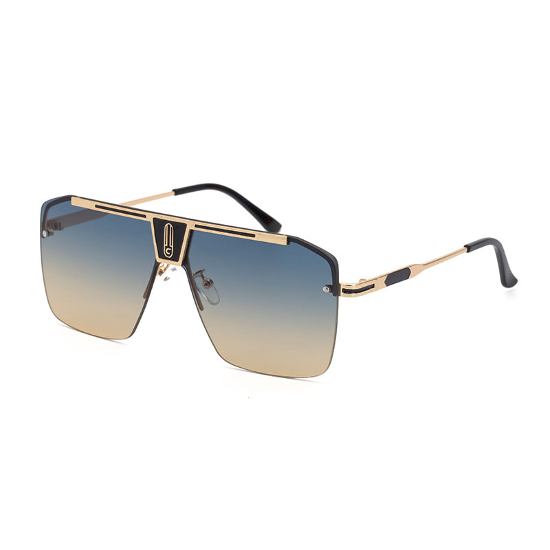 New Big Frame Sunglasses Men