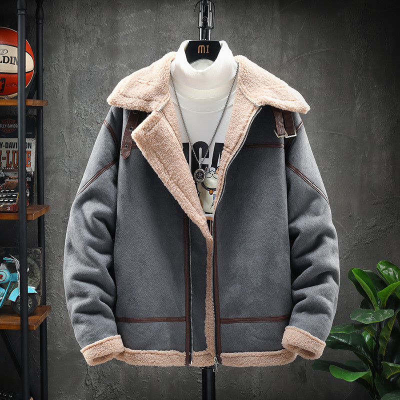 winter warm large cotton padded jacket