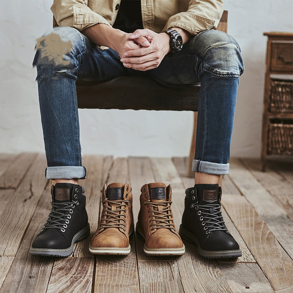 Men Casual Autumn Boots