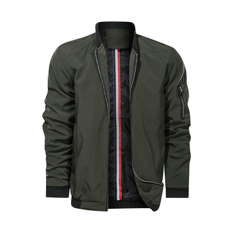 Spring Autumn Casual Bomber Jacket men