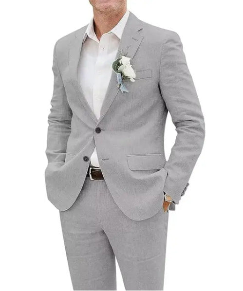 Men's Linen Slim Fit suit