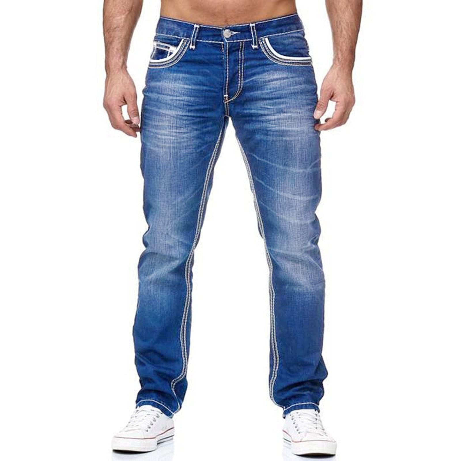 Men denim Jeans With Pockets