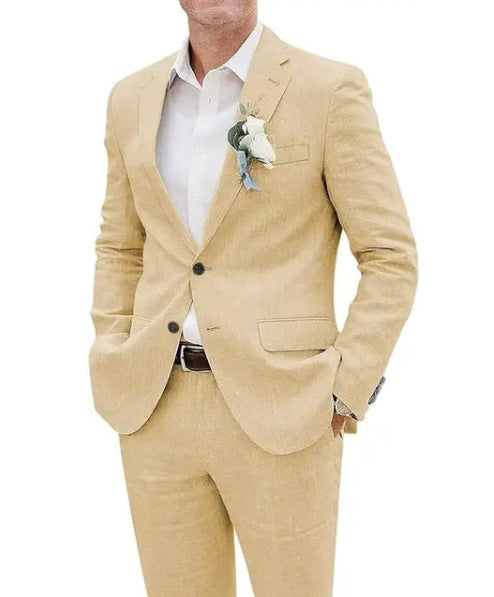 Men's Linen Slim Fit suit