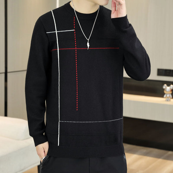 Men's Round-neck Versatile Sweater