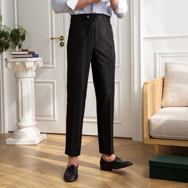 pantalones de traje casual para hombres de trabajo de negocios