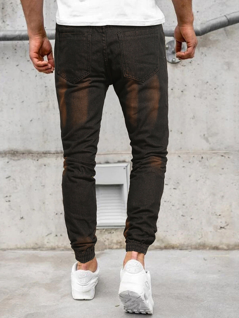 Spring Denim Trousers Men