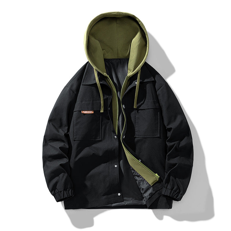 New hooded Jacket Men