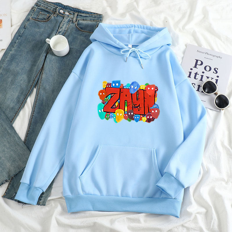 Printed Letter Hoodies For Men And Women