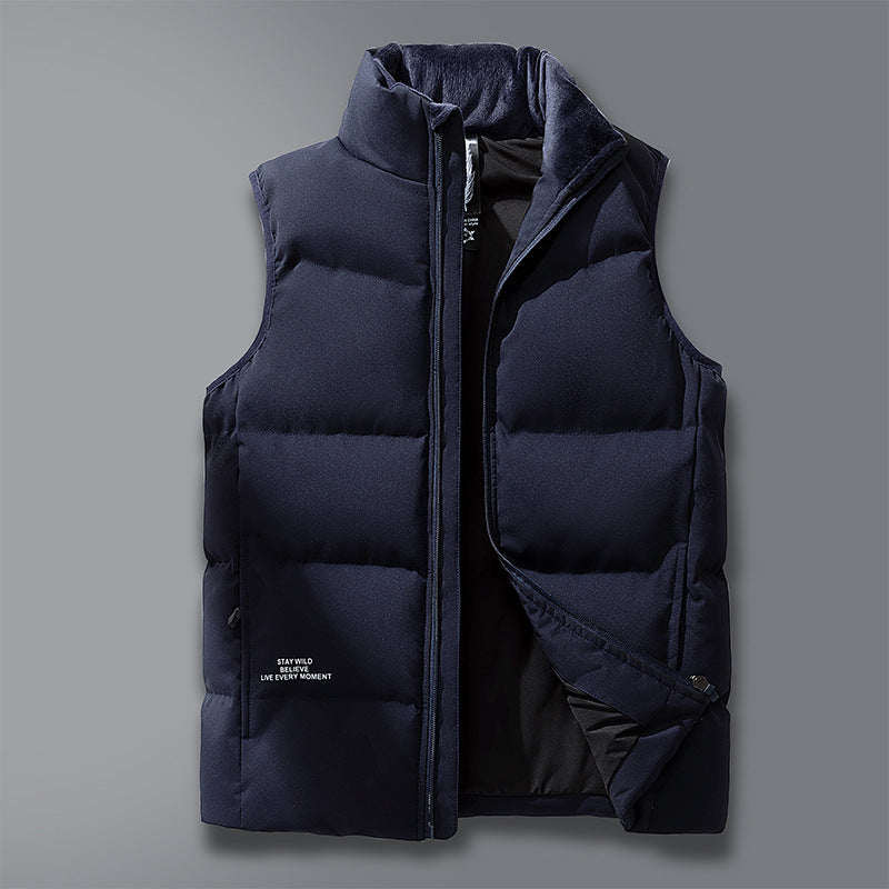 Gilet caldo da uomo taglie forti