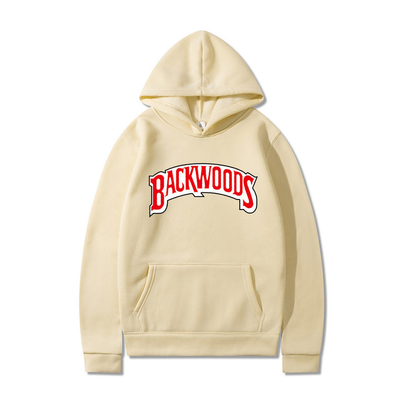 BACKWOODS Printed Casual Sports Hoodie