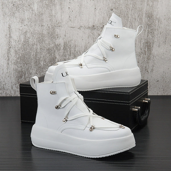 White High-top Board boots For Men