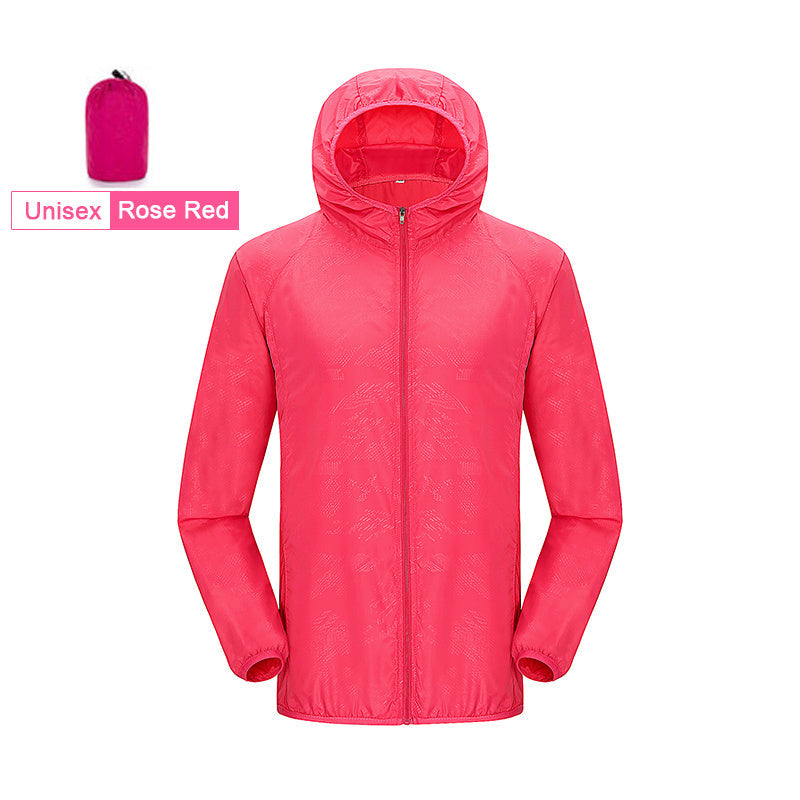 Mens And Womens Skin Windbreaker UV Protection jacket