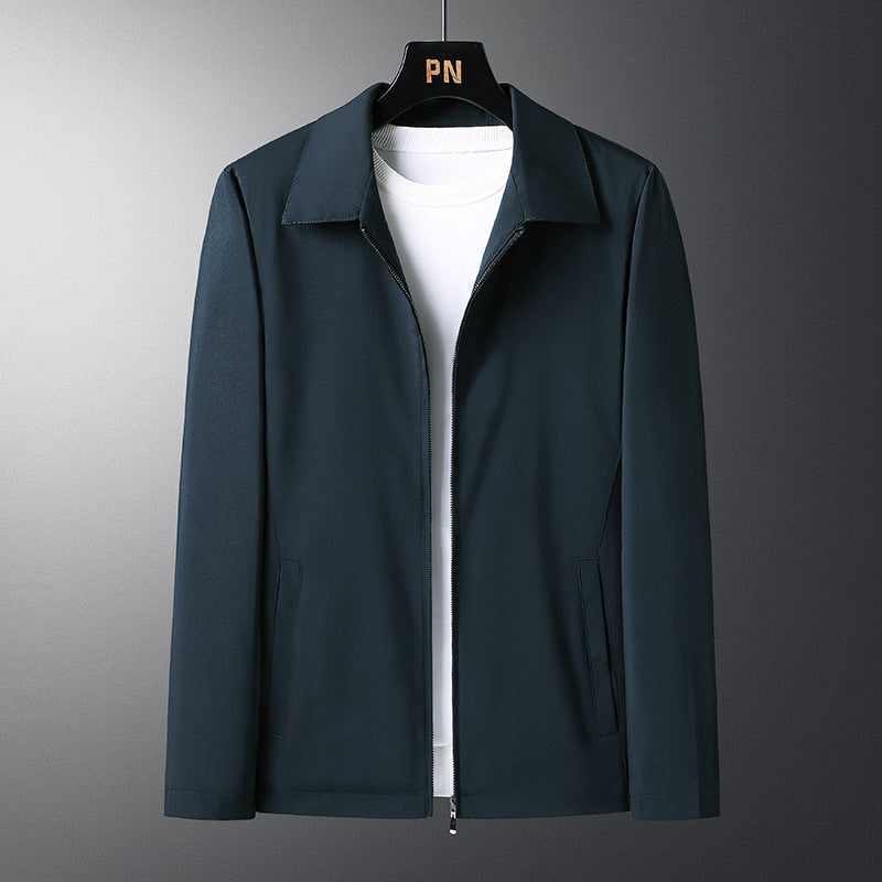 Men's Lapel Jacket Casual Coat