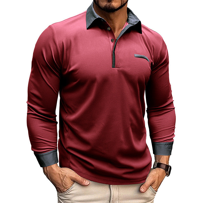 Men's Business Long Sleeve t-shirt