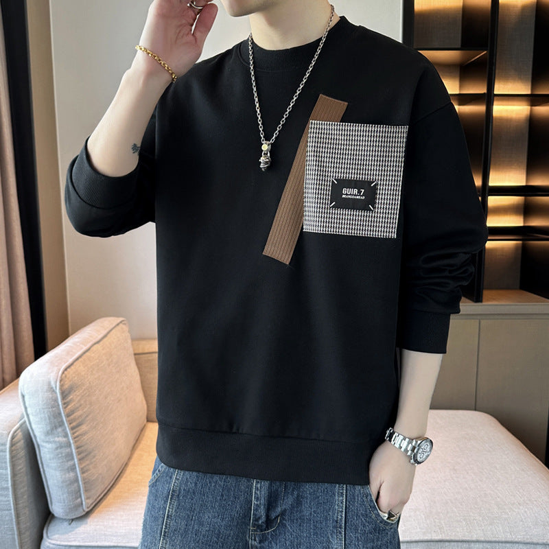 Round Neck Bottoming Shirt Ins Casual Sweatshirt