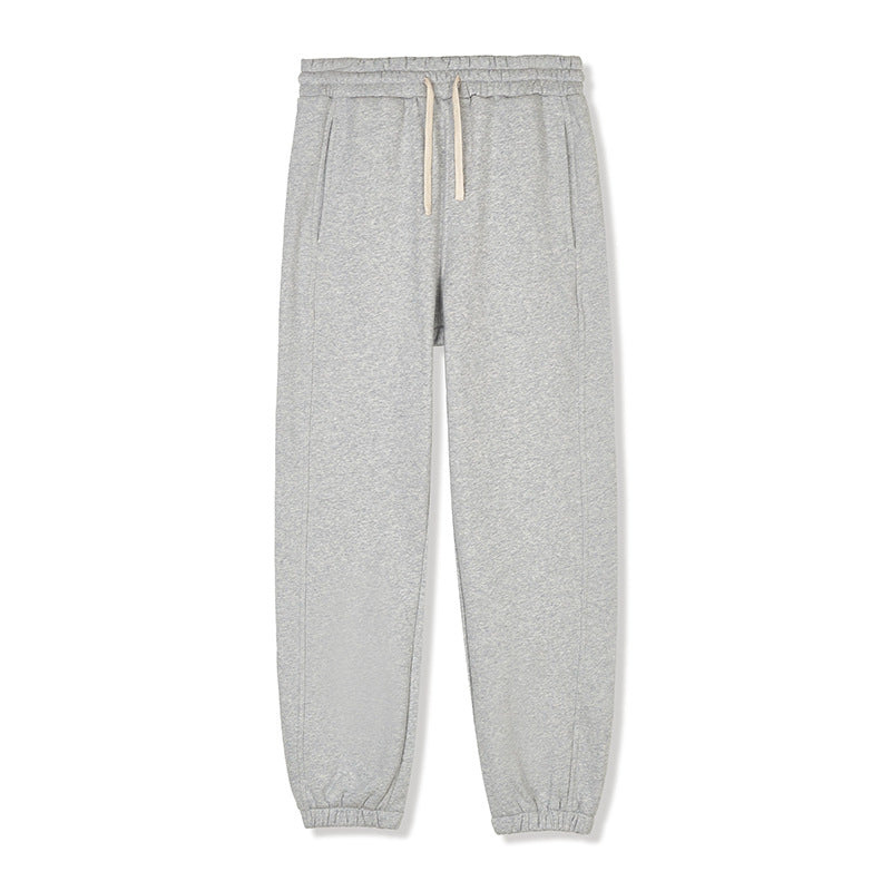 Autumn And Winter Velvet Sweatpants Men