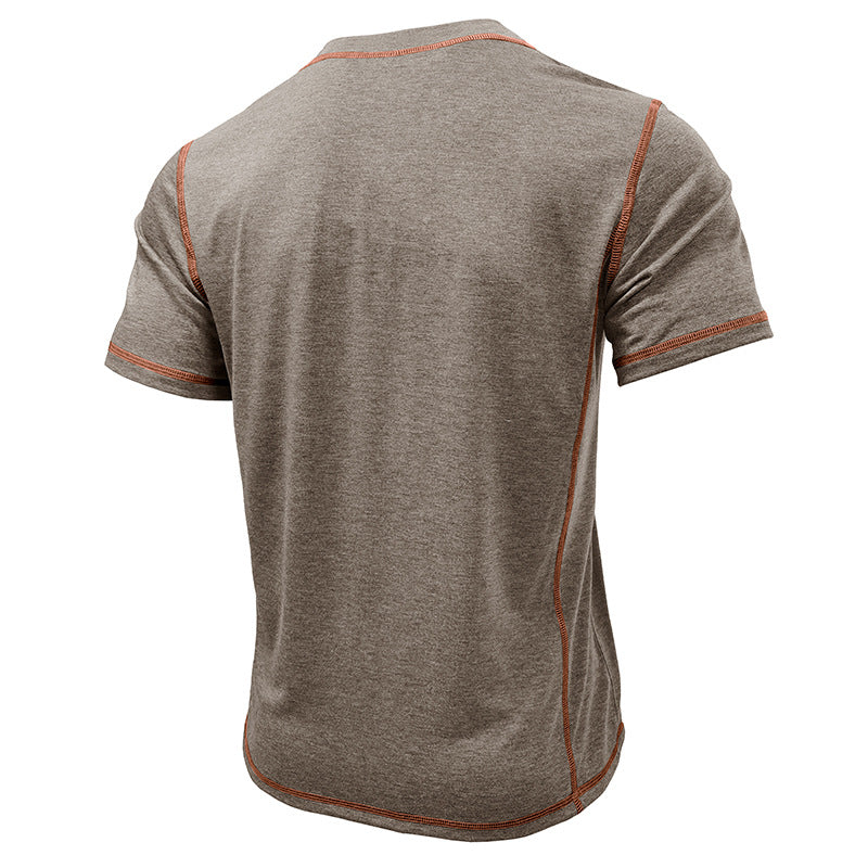 Short Sleeve Men's Round Neck T-shirt