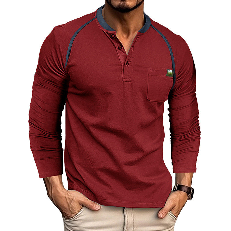 long sleeve Casual t-shirt for men