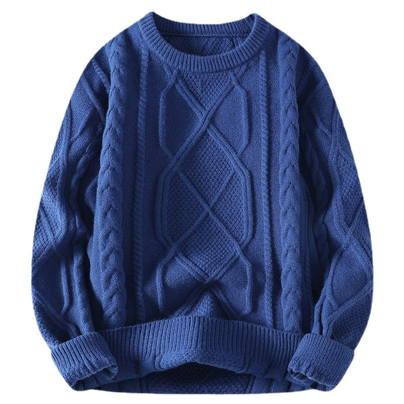 Maglione da uomo in maglia a pullover autunnale e invernale