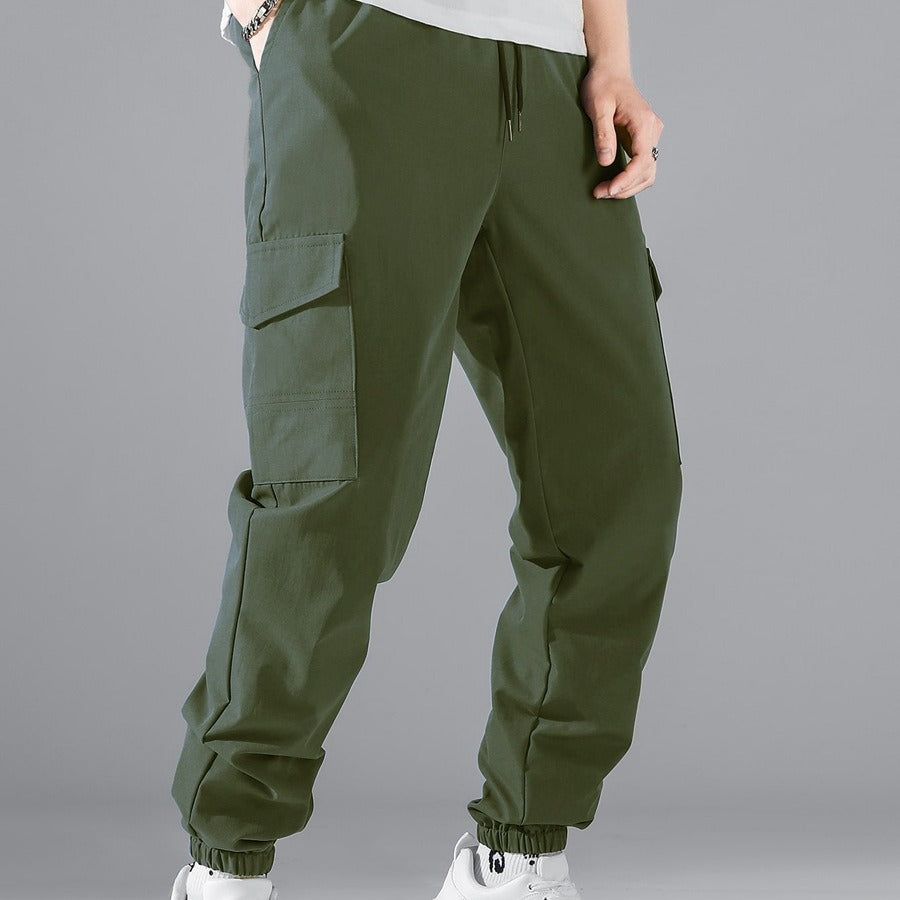 Men's Multi-pocket Workwear High Street Pants