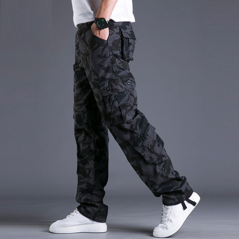 Men's Straight Outdoor Camouflage Pants