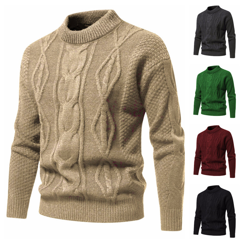 Autumn And Winter American Retro Men's Knitwear Sweater