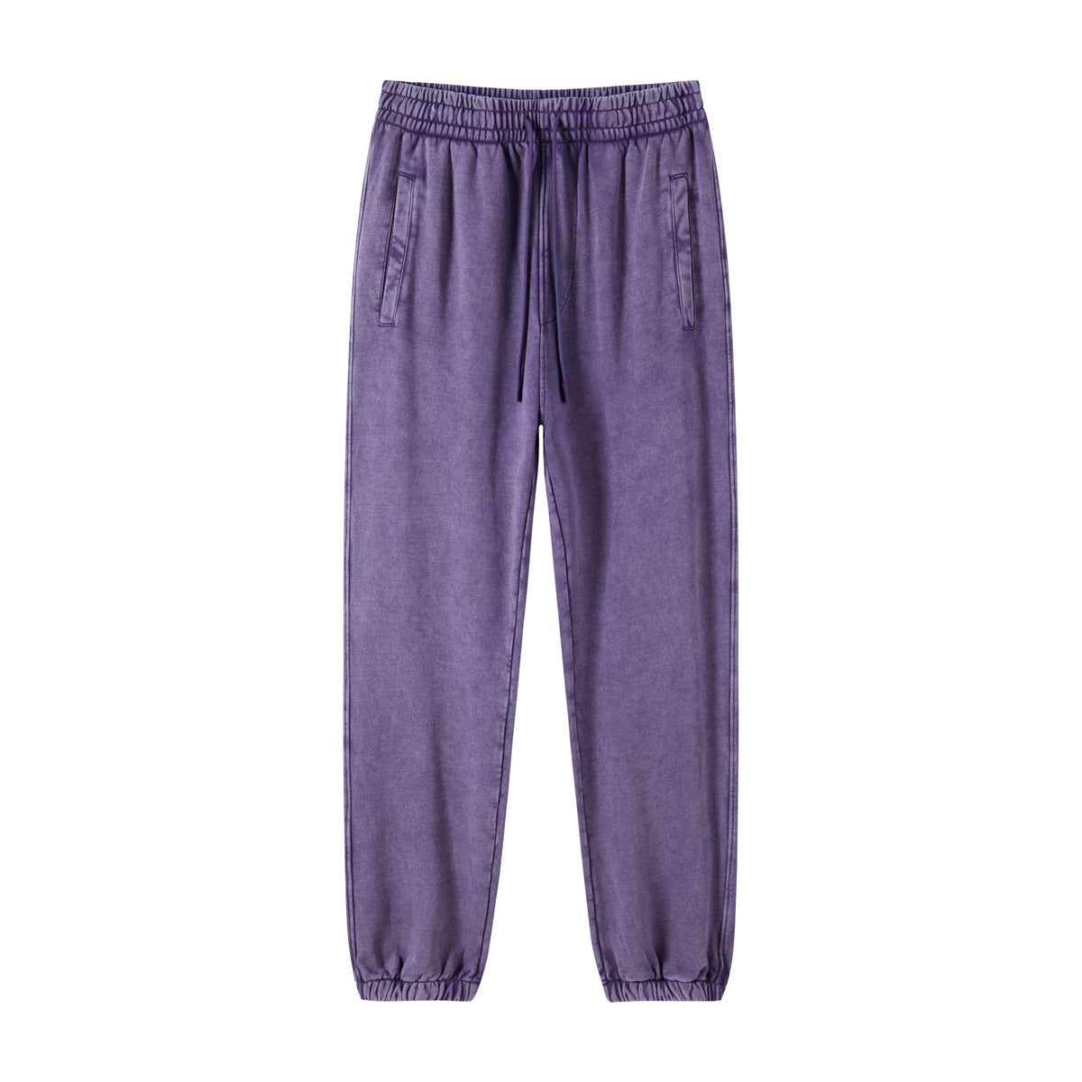 Waxed Old Loose Trousers Men's Wash Sweatpants