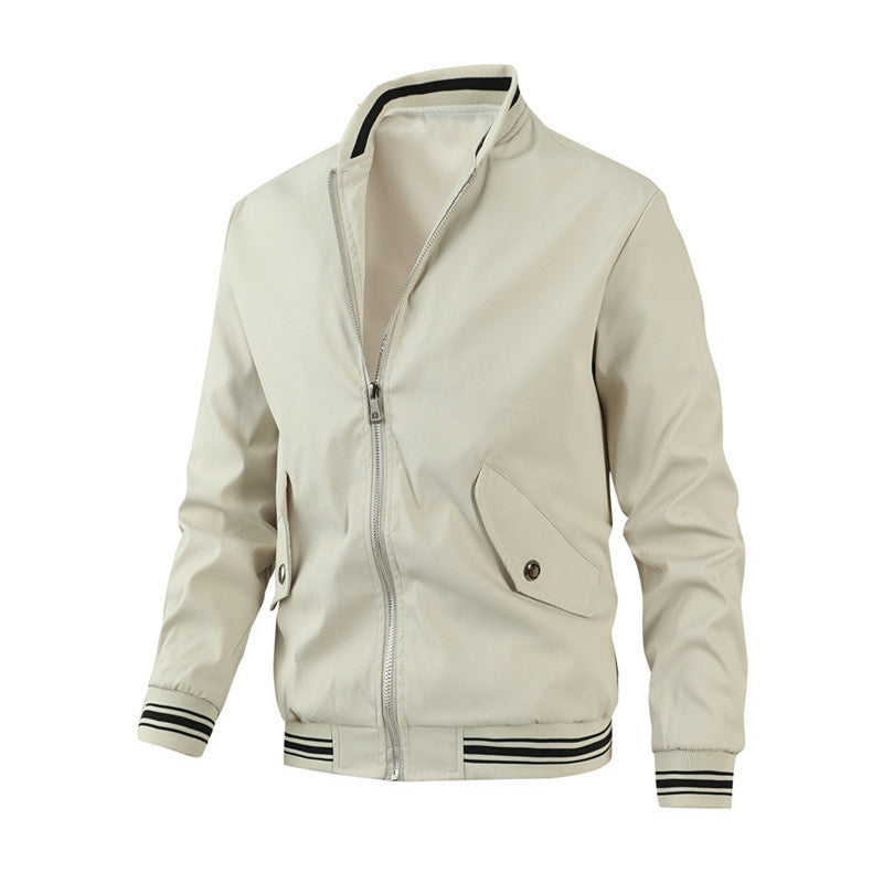 Men's Casual Solid Color Jacket