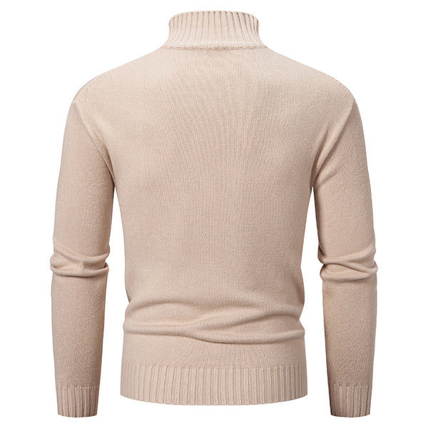Men's Casual Slim-fit turtleneck sweater