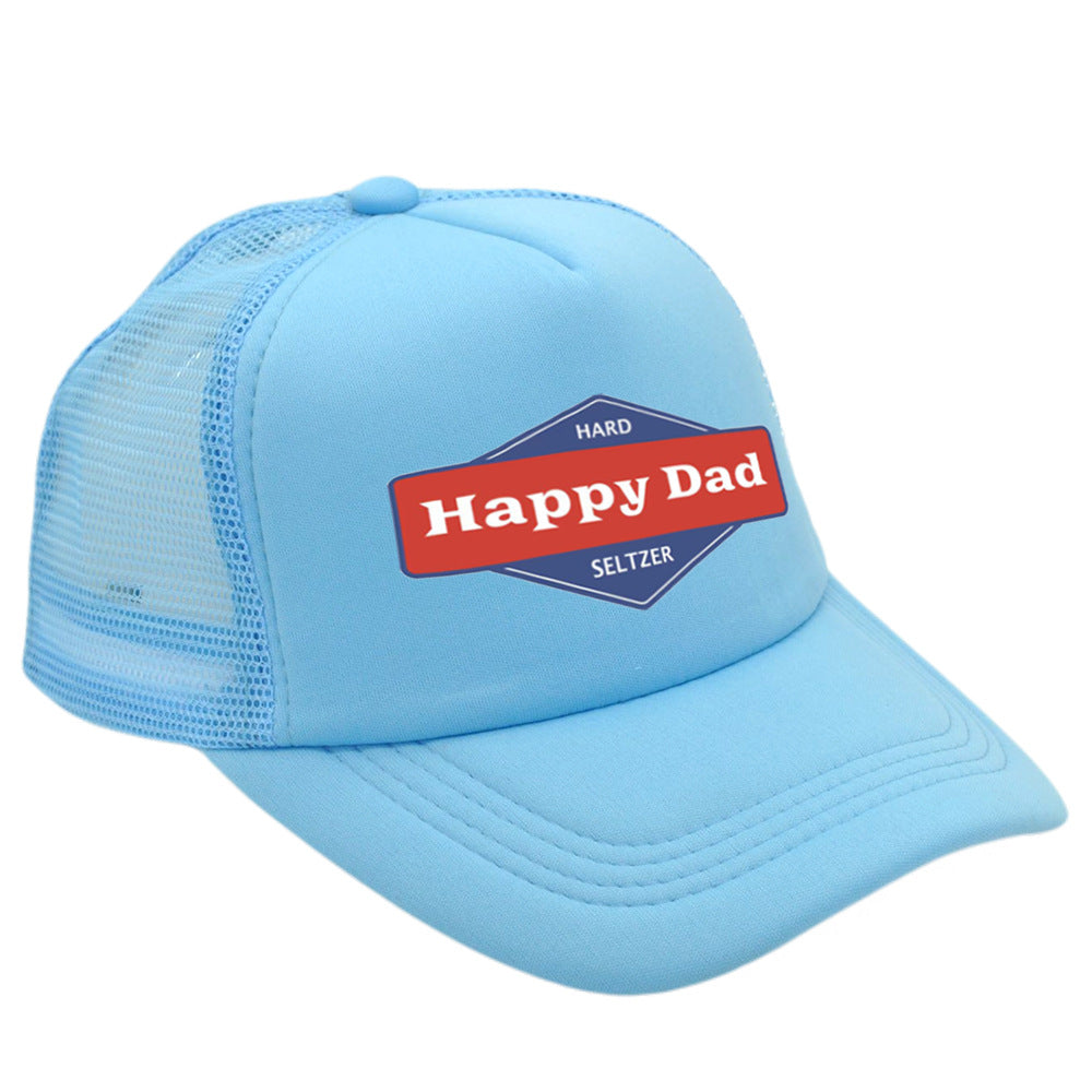 Happy Dad Baseball Summer Hat