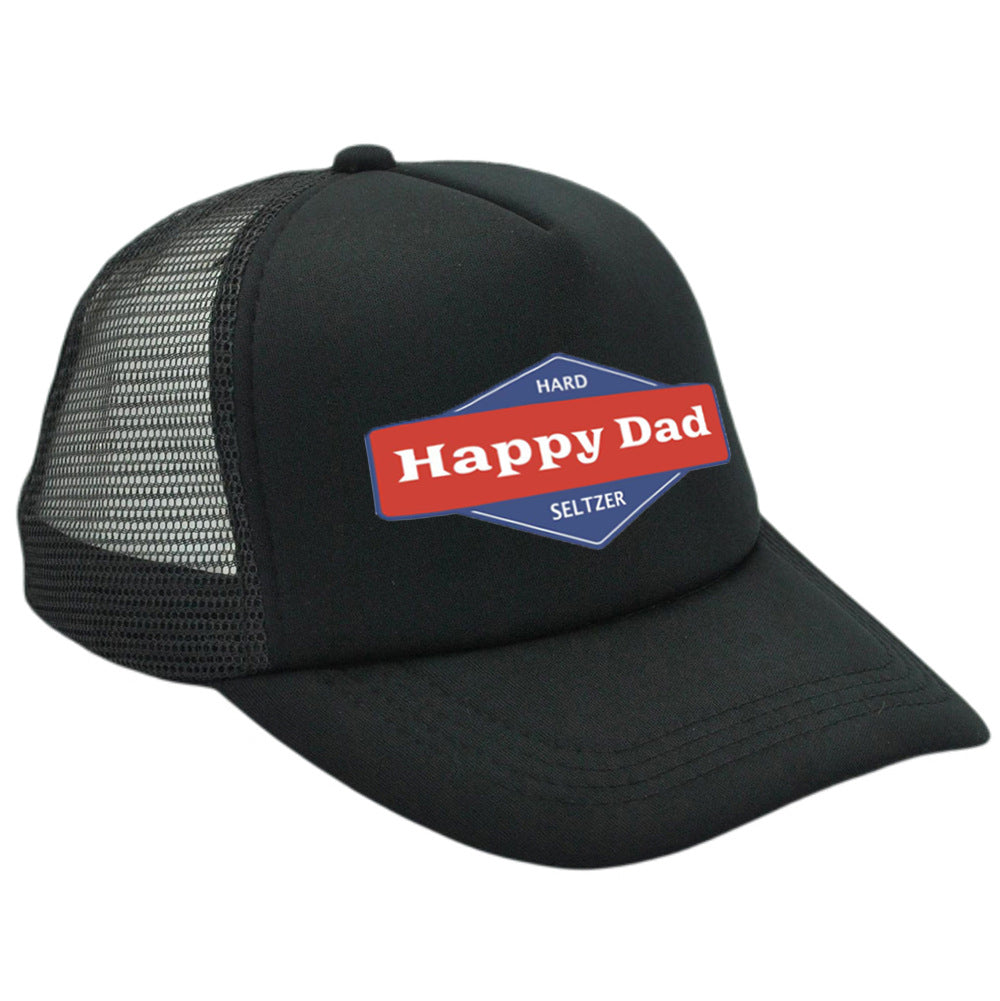 Happy Dad Baseball Summer Hat