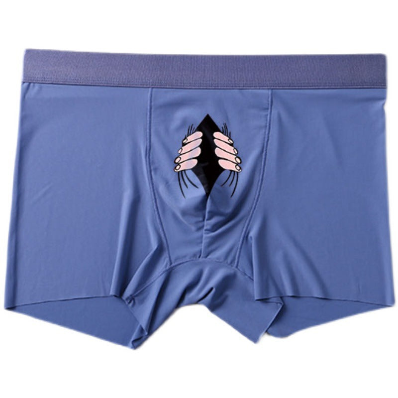 Summer Ice Silk Creative Men's Underwear