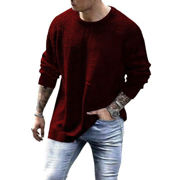 Men's Fashionable Knitted Pullover sweater