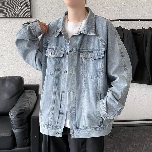 Ins Distressed Outerwear denim Jacket