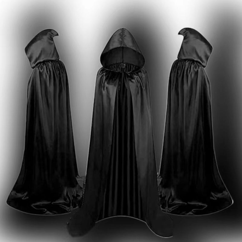 Halloween Cloak Costumes Wizard Cloak Hooded Capes