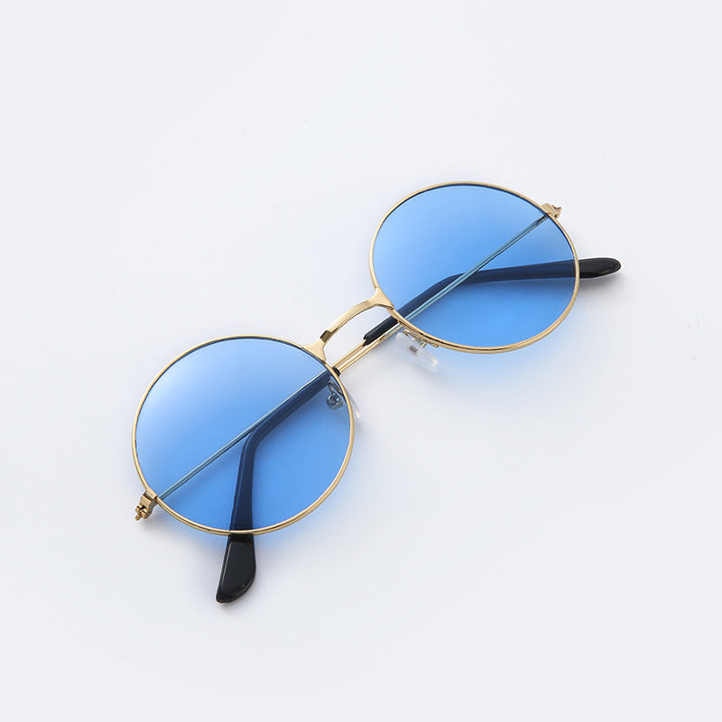 Men's Fashion Casual Color Round Sunglasses