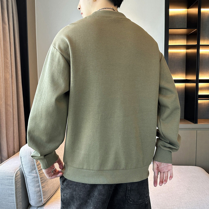 Round Neck Bottoming Shirt Ins Casual Sweatshirt