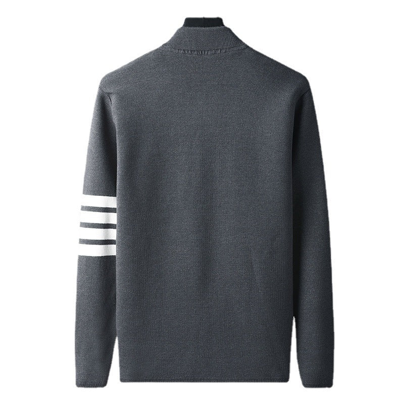 Cardigan Long Sleeve Men's Knitwear Sweater