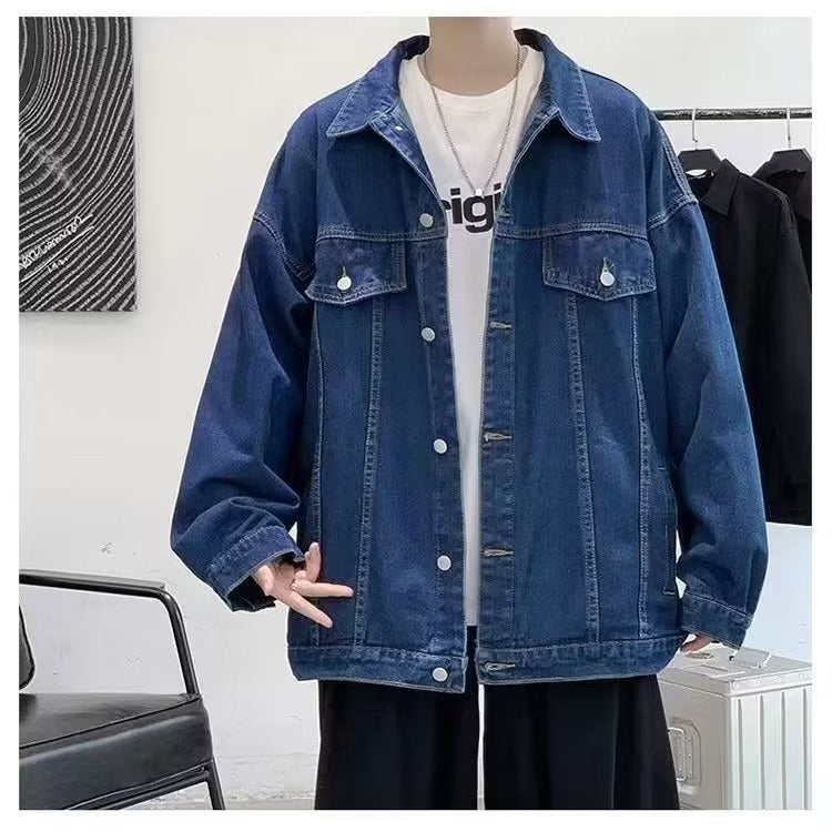 Ins Autumn Loose-fitting Denim Jacket