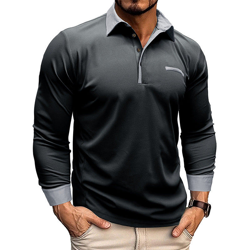 Men's Business Long Sleeve t-shirt