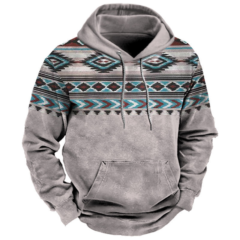 Digital Printing Men's Street Hoodie