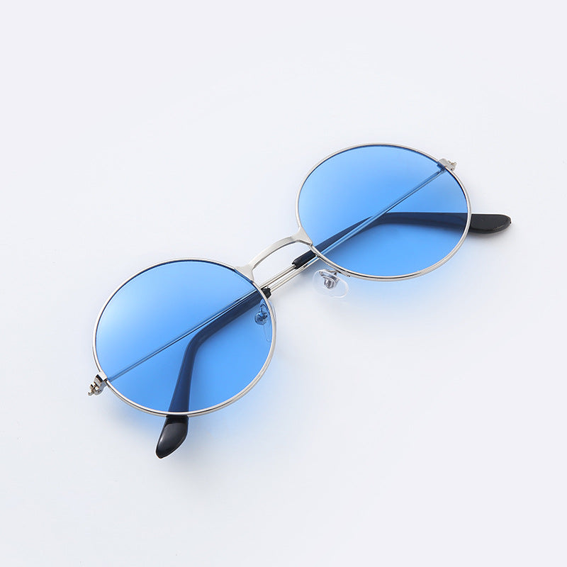 Men's Fashion Casual Color Round Sunglasses